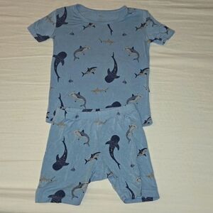 Kyte 3T Sharks shorts pajamas set